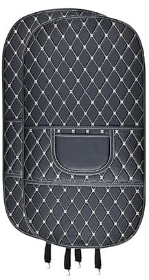 WEQTYSAB 2 Stücke Auto Rückseite der Vordersitze Schützen, für VW Up Auto Rückenlehnenschutz wasserdicht und pflegeleicht Autositzschoner,A