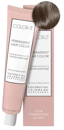 COLOR.IT by BM - Permanente Haarfarbe in Salonqualität, 100ml (7.35 Mittelblond Gold Mahagoni, 1er Pack)