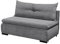 Schlafsofa >CHARLIE 2FBK< in ash ? Komfortabel, kompakt & einfach aufzubauen, mit Nosagfederung, Bettkasten und Cord-Stoffbezug ? Ideal für kleine Räume! Maße: 153x75x83cm, Liegefläche 200x150cm.