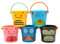 Sharplace Cubo de Ducha para Baño de Bebé, Juguetes Acuáticos, Minivasos para Niños Pequeños, Diversión Interactiva, Regalos de Cumpleaños Esenciales, Preescola