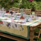 Elrene French Garden Tischdecke aus Baumwollstoff, Baumwolle, Bettwäsche, 96 x 68 inch (Rectangular)