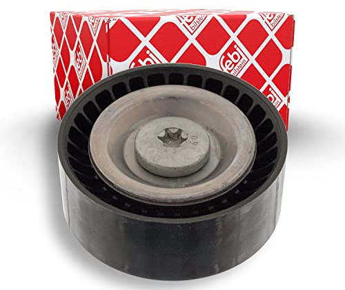 febi bilstein 49371 Umlenkrolle für Keilrippenriemen, mit Schraube , 1 Stück