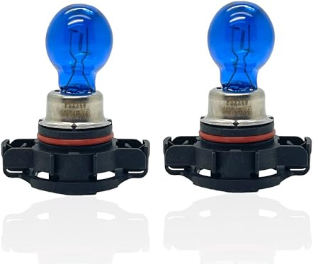 PSX24W-5K Pair H16 Ps19W Xenon White Bulbs Lamp DRL Fog 9009 Psx24W 5000K