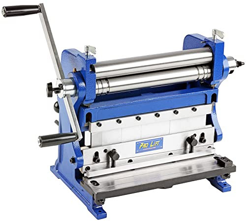 Pro-Lift-Werkzeuge Universal-Blechbearbeitungsmaschine 3in1 305 mm x 1,0 mm Bearbeitungsgerät Rundbiegen Abkanten Schneiden Blechbearbeitungs-Maschine Blechgröße 305mm