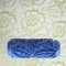 Rouleau de Peinture Caoutchouc Motif des fleurs Pour Décoration Mur Peintre DIY - Bleu 15cm