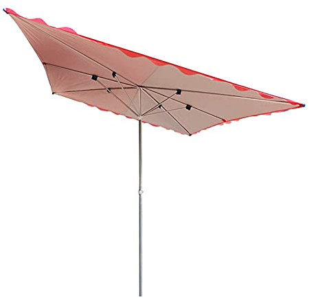 HUIBBGO Parasol Mural rectangulaire pour terrasse, idéal pour Un Usage Commercial ou résidentiel, Grand abri Solaire incliné de 3 m