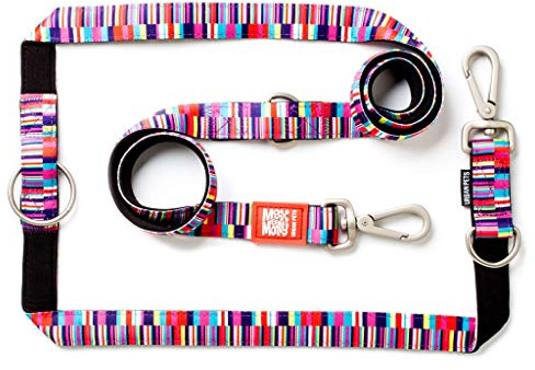 Max & Molly 4894512016651 Bequem, Sicher, Gepolstertes Neopren, Kühl Und Flexibel, Multifunktionsleine, M, Shopping Time