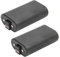vhbw 2X Batterie Compatible avec Microsoft Xbox One, Xbox One Elite, Xbox One S, Xbox One Wireless Manette de Jeu (1100mAh, 3V, Li-ION) Noir