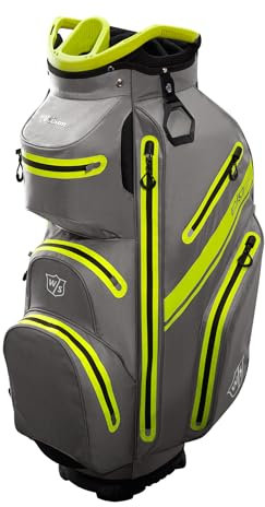 Wilson WS EXO DRY CART BAG Charcoal/Citron
