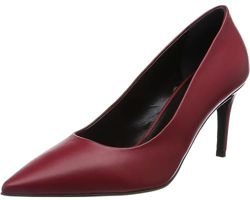 Pinko Virgie Decollete Nappa, Stivali alla Moda Donna, D18_Beige-Sabbia ARDENTE, 35 EU