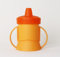 NEW TUPPERWARE Tuppercare Gobelet d'apprentissage pour bébé Orange + cuillère à suspendre