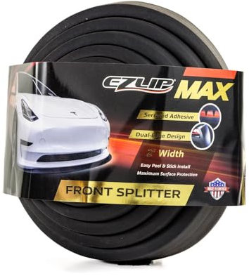EZ Lip - Frontsplitter MAX Universal Auto Stoßstange Spoiler Moosgummi Karosserie Kit