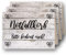 3x Karte Notfallkorb auf A6 gefalzt Schild zum Hinstellen Hochzeit Party (Shabby Chic)