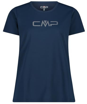CMP Damen Da Donna T-Shirt, Blau-grau, 40 EU