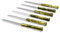 Rivadossi Sandro 5706COT16 Set di Coltelli da Tavola, 6 Pezzi - Bamboo - 100% Made in Italy, Artigianalità e Design, Acciaio Inox 18/10 ,Verde Oliva
