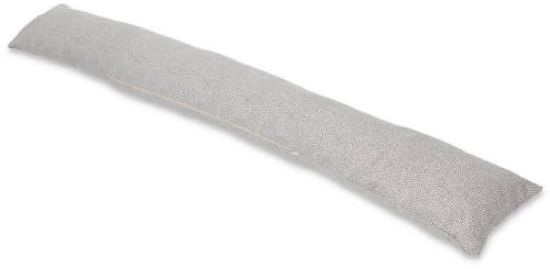 Casatessile Waschbarer Zugluftstopper mit abnehmbarem Bezug 110 cm. SELIG - Grigio