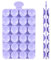 Silicone Bifacciale Supporto per Telefono a Ventosa, Diametro 1,4cm Ventosa per Cellulare Mani Libere Porta Cellulare Auto per Dispositivi Mobili Vetro a Specchio (Viola)