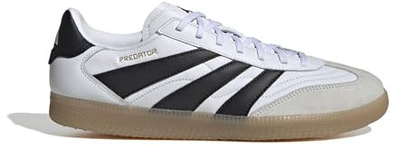adidas Unisex Predator Freestyle IN Fußballschuh Cloud White/Core Black/Gold Metallic 44 2/3
