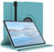 EAZY CASE - Funda para iPad Pro 13 (2024) Protectora Tablet Smart Cover Soporte Giratorio Estuche Plegable 360° rotativo con función Atril Cuero sintético Azul