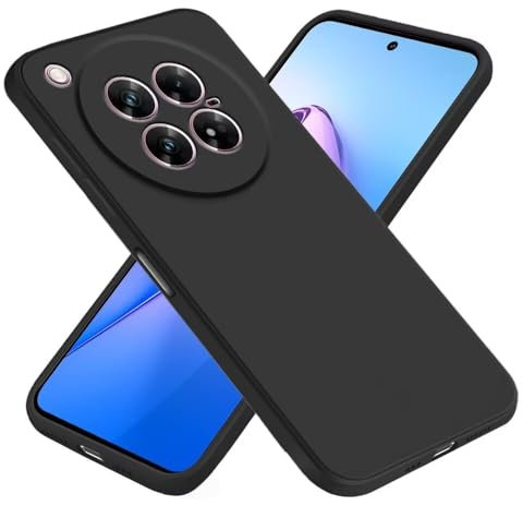 EASSGU Funda para Smartphone, Compatible with Infinix Zero 40 5G (6.78 Inches), Carcasa de Silicona Suave de TPU - Negro