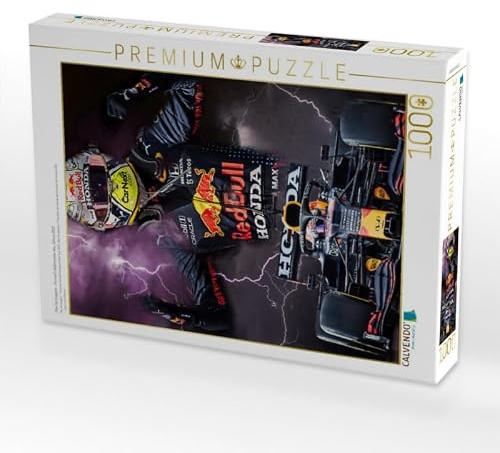 CALVENDO Puzzle Max Verstappen - Formel 1 Weltmeister des Jahres 2021 | Lege-Größe cm Foto-Puzzle für glückliche Stunden
