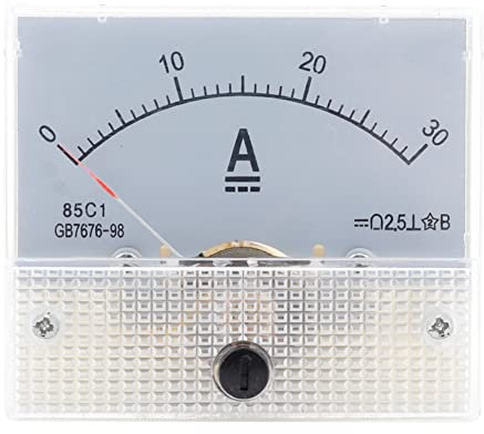 Joskeijky 1 Pezzo DC Voltmetro Puntatore Testa 85C1-DC 30A Amperometro Analogico Pannello Meter