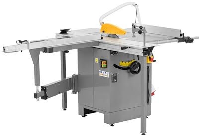 MSW Scie à format 2 200 W 4 000 tr/min avec table extensible - Scie circulaire Scie à panneaux Industrielle