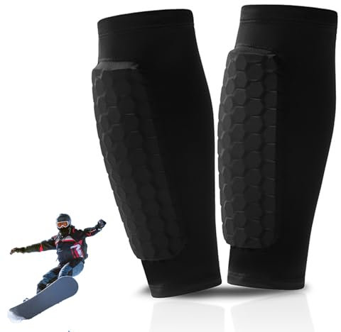 Nnicorns Schienbeinschoner Fussball, S/M/L Schienbeinschoner inkl. Stutzen mit Optimierter Einstecktasche, Atmungsaktiv & rutschfest Fußball Herren Kinder