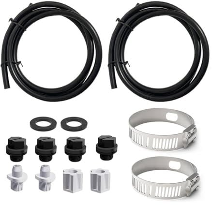 Hayward CLX220GA Kit de connexion de chlorinateur hors ligne | Ensemble de raccords de filtre de piscine avec clapet anti-retour | Pinces de rechange et bouchons de vidange | Construction en plastique