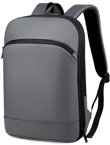 Kommodum - Zaino Porta PC Ultra Slim Espandibile per Portatile fino a 16 pollici Borsa Sottile Leggero per Computer Notebook Laptop in Membrana Impermeabile KM20