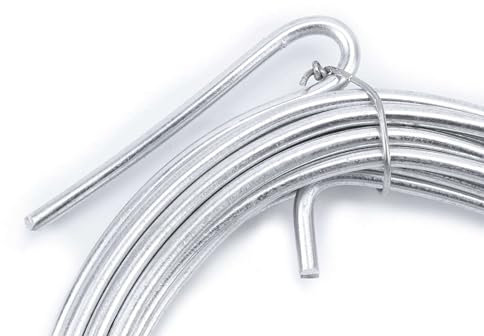 Alambre - galvanizado, 3 mm de diámetro, 250 g, ideal para trabajos de construcción y ferretería, alta resistencia y durabilidad.*