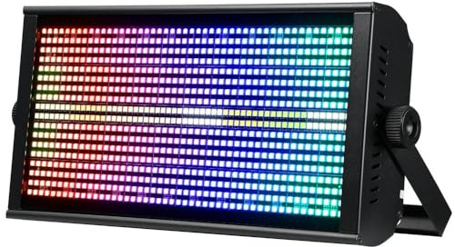 BETOPPER 260W LED Matricielle Lumières Stroboscope RGBW 4-en-1 Jeu de Lumiere Stroboscope Lavage et Mouvement Lumiere Soiree pour DJ Bar Fête (1PCS)