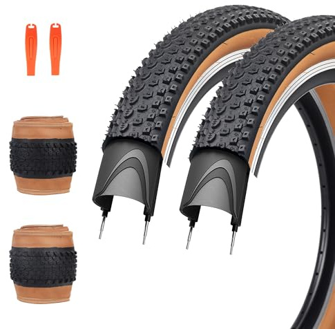 ZUKKA 2er-Pack Fahrradreifen 24/26/27.5/29 x 2,125 Mountainbike Reifen
