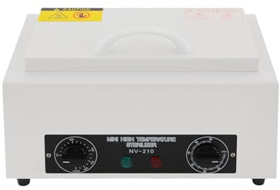 200° C Dampf Autoklav Sterilisator Tattoo GeräTe Temperatursterilisator Hochtemperatur Metall Werkzeug Reinigungsbox Mit Timer ManiküRe Nagel FüR Salon SchöNheit Haar Werkzeuge 300W