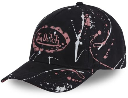 Snapback Cappellino da uomo e donna, berretto da baseball regolabile, Nero/Rosa/Grigio, Taglia unica