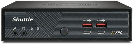 Shuttle Slim Ai Pc Dn11h9 1.35l Sized Pc Nero 185h Intel Soc (dn11h9 Intel U9-185h 120w Ext - Hdmi DisplaY-Port Usb 4xgln)