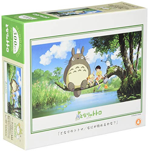 ensky 300-piece Jigsaw Puzzle My Neighbor Totoro Do What do Catch? (26x38cm)