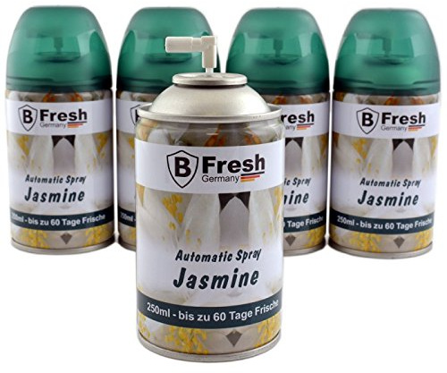 3x 250 ml Duftspray Nachfüller Kartusche 250ml Lavender Citrone Lime Jasmine (Jasmine)