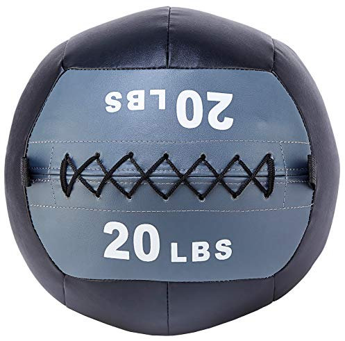 Fitvids Workout Übung Fitness gewichteter Medizinball, Wandball und Slam Ball, Wandball, 9 kg