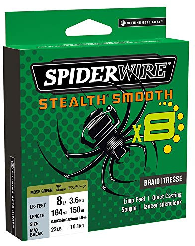 Spiderwire Stealth Smooth8 X8 PE Braid - 300m geflochtene Angelschnur