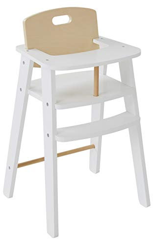 VERTBAUDET Chaise Haute Poupon en Bois Rose TU