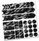 AlphaShield Pellicola protettiva per telaio per bicicletta R159 R161 (18 Future Argento Metallic)