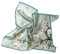 Shanlin Damen Puresilk53cmsq Schals, Mulan-grün, 21x21