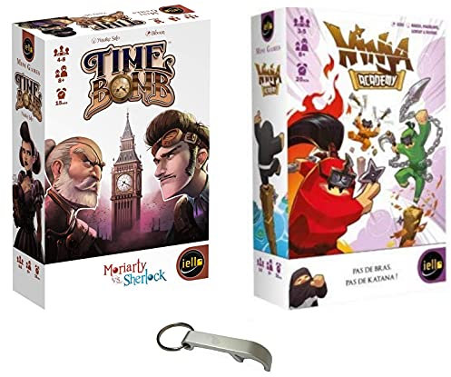 Lot Time Bomb + Ninja Academy + 1 Décapsuleur Blumie (Time Bomb + Ninja Academy)