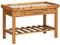 Makastle Pflanztisch mit Ablagefläche & Schublade, verzinkte Metall Arbeitsfläche, Gärtnertisch Blumentisch für Garten Terrasse Balkon, 100 x 50 x 60 cm