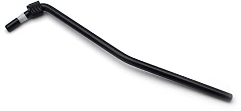 LGEGE Brazo de trémolo doble de 6 mm (negro), barra de trémolo, barra Whammy para sistema de trémolo Floyd Rose, repuesto de guitarra eléctrica