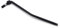 LGEGE 6 mm Doppel-Tremoloarm (schwarz), Tremolo-Stange, Whammy Bar für Floyd Rose Tremolo-System, Ersatz für E-Gitarren