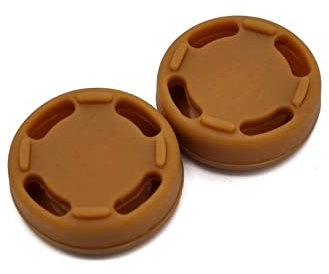 Generic | Gaming Thumbsticks Grips | 1.173 | Dopjes voor je Game Controller(s) | Cirkel - Beige/Bruin | 1 Set = 2 Thumbgrips | Compatibel met Nintendo Switch & LITE & OLED