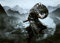 Displate Offiziell Elder Scrolls Skyrim MetallPoster Magnetische Befestigung Inklusive Lizenziert Bilder Hochwertiges Poster Skyrim Key Art - Attack Poster 67.5 cm x 48 cm