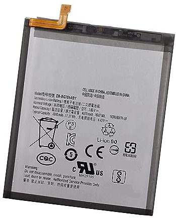 Ukkipower EB-BG781ABY Tablet Ersatz 3.8V 4500mAh Akku Kompatibel mit Galaxy S20 FE 5G Galaxy S20 FE SM-G780F Galaxy A52 SM-A525F Galaxy A52 5G SM-A526B